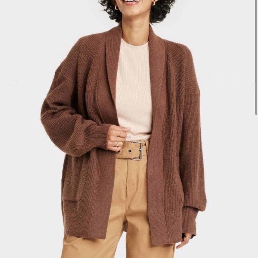 A New Day Brown Cardigan